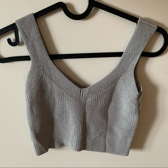 Aritzia/Wilfred Mony Knit  crop top - Picture 7 of 7
